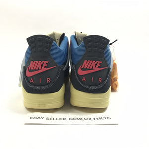 Jordan 4 Retro Union Off Noir Trainers, photo 4
