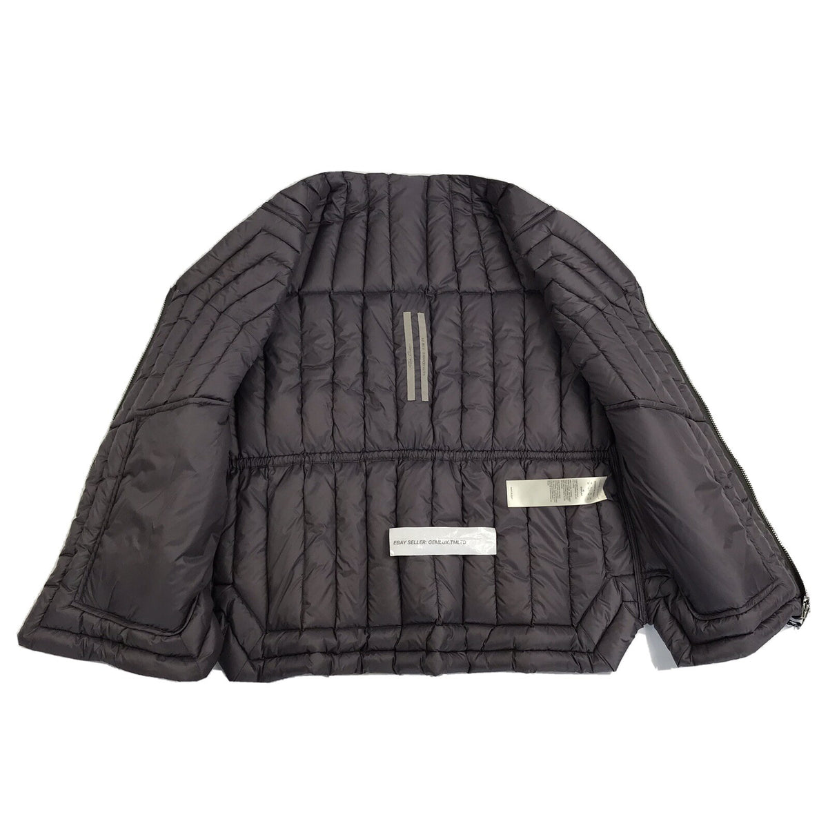 Rick Owens Padded Cargo Eggplant Vest, photo 6