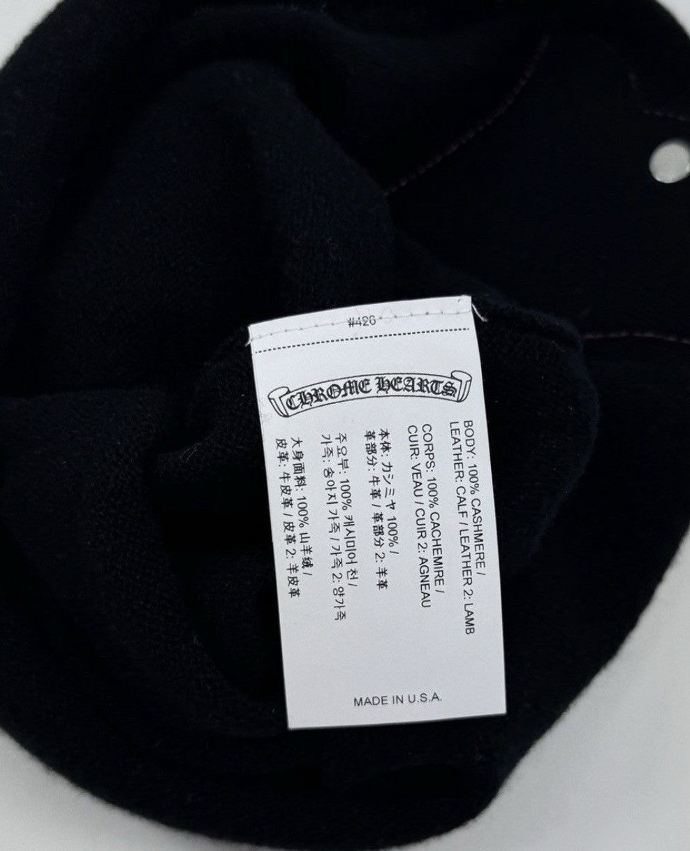 Chrome Hearts Cross Patch And Silver Detailed Beanie, photo 12