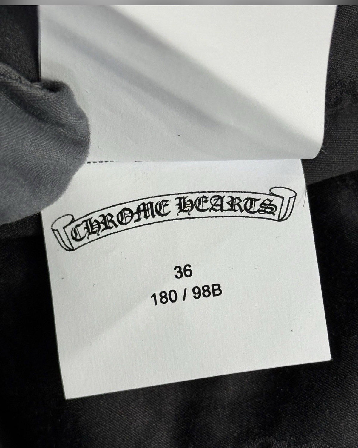 Chrome Hearts 1 of 1 Tiffany Cross Dagger Star Patch Leather Pants, photo 14