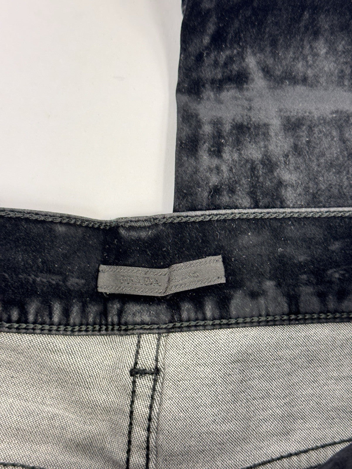 Prada Triangle Logo Velvet Shirt & Trousers, photo 19