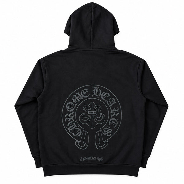 Chrome Hearts Cannes Exclusive Black Logo Print Hoodie, photo 1