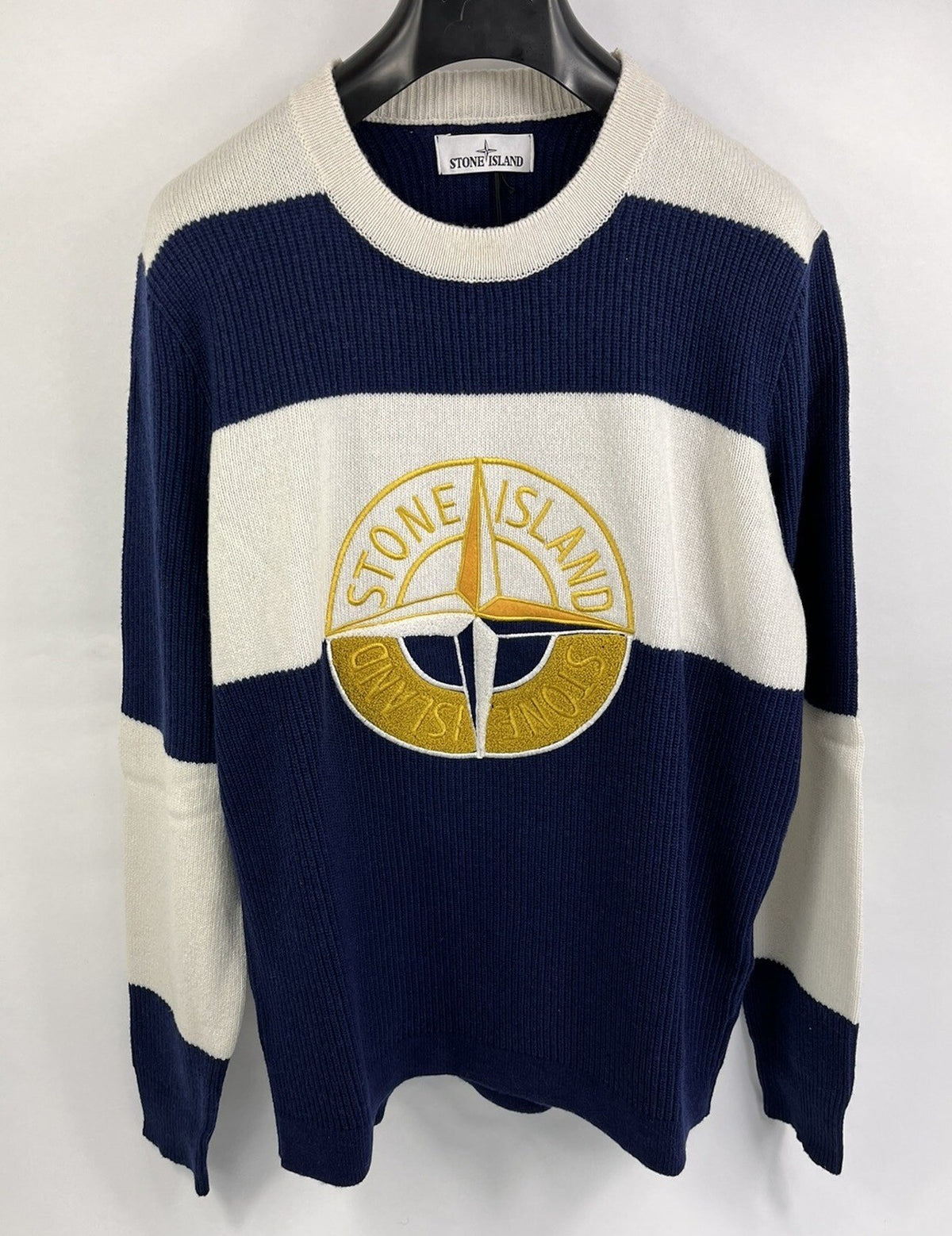 Stone Island Logo Block Knitted Jumper, photo 2