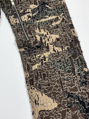 Givenchy Slim-fit Zip Detailed Camouflage Distressed Jeans، الصورة 14