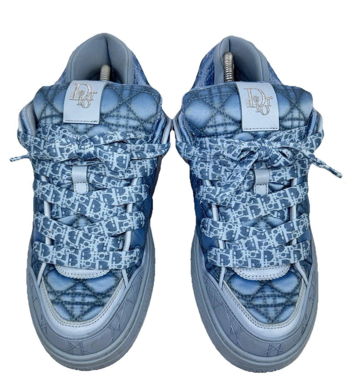 Dior x ERL 1 Of 470 Limited B9S Skater Kumo Cannage Satin Sneakers, photo 3