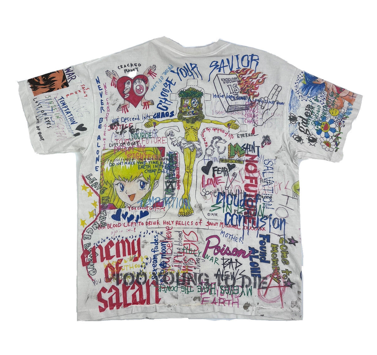 Saint Michael x Takashi Murakami Draw T-Shirt, photo 1