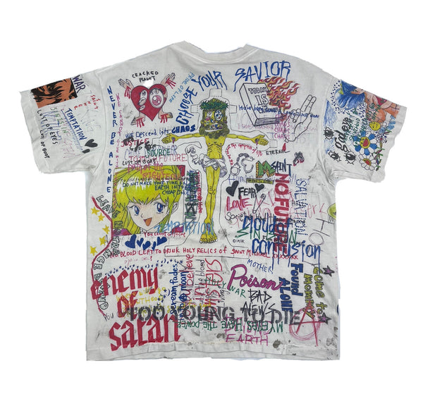 Saint Michael x Takashi Murakami Draw T-Shirt, photo 1
