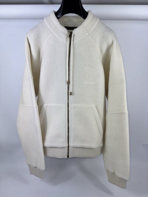 Louis Vuitton x Pharrell Textured Wool Zip Up Jumper And Trouser Set XL/L, photo 4