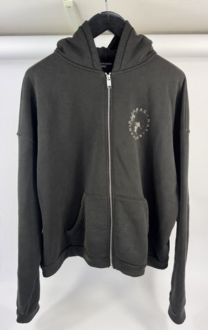 Enfants Riches Deprimes Tabac Rat Distressed Zip Hoodie, photo 3