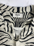 Celine Loose Hawaiian Shirt In Viscose With Zebra Print, photo 6