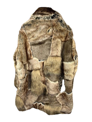 Supreme x Maison Margiela Patchwork Faux Fur Coat, photo 2