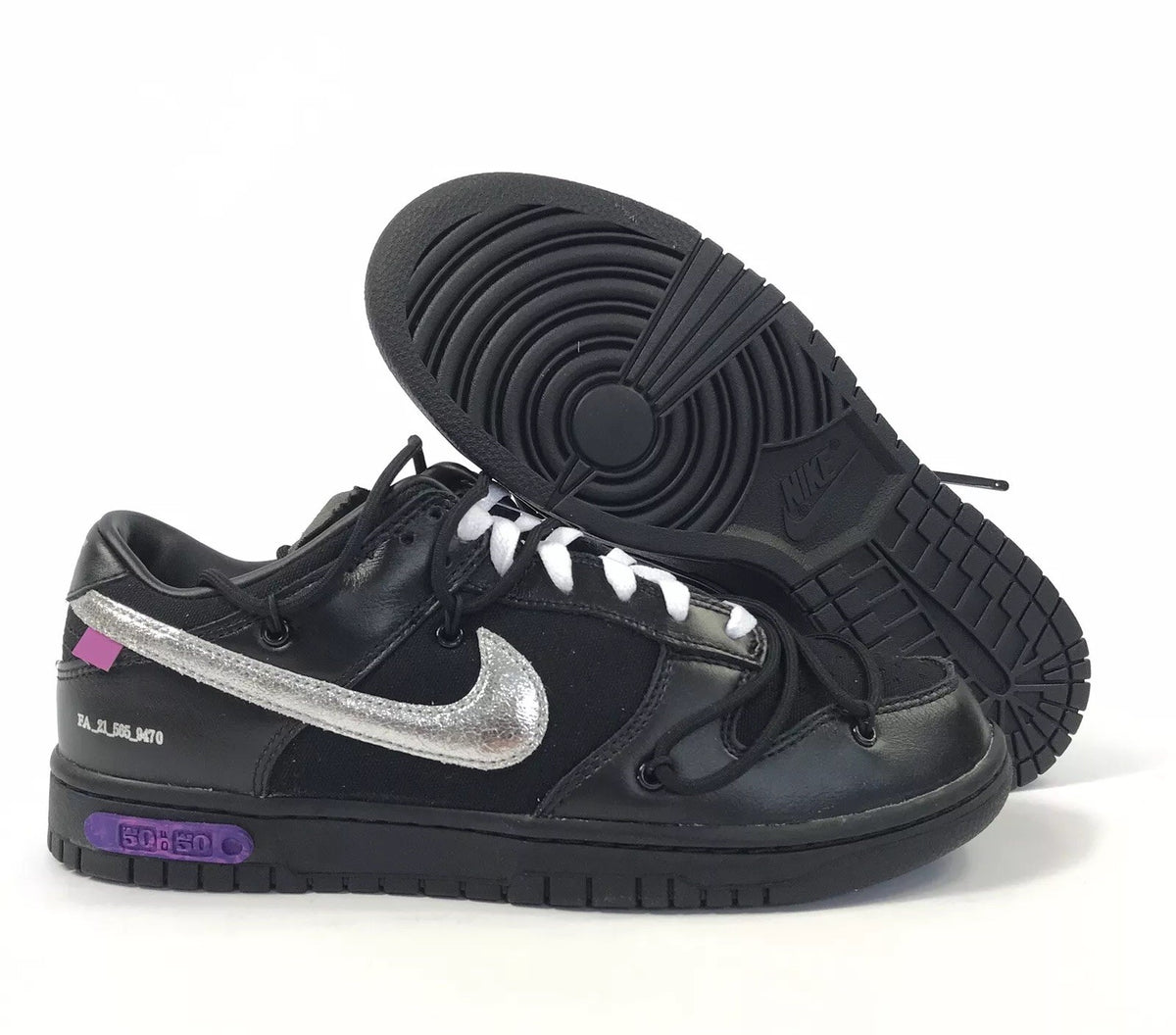 Nike x Off-White Dunk Low Lot 50 Trainers, photo 2