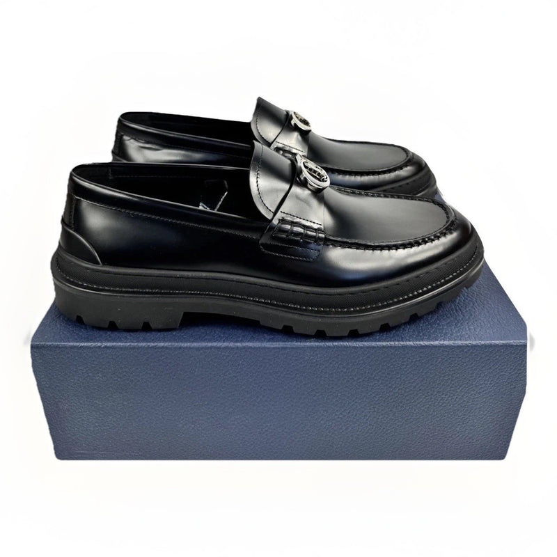 Dior CD Polished Calfskin Loafers, photo 1