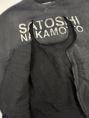 Satoshi Nakamoto Bone Crewneck Sweater، الصورة 5