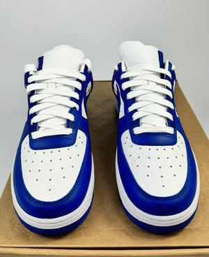 Louis Vuitton x Air Force 1 Blue Trainers by Virgil, photo 2