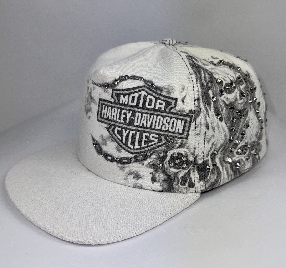 Bossi Harley Davidson 1 of 1 Rhinestone Vintage Cap, photo 6