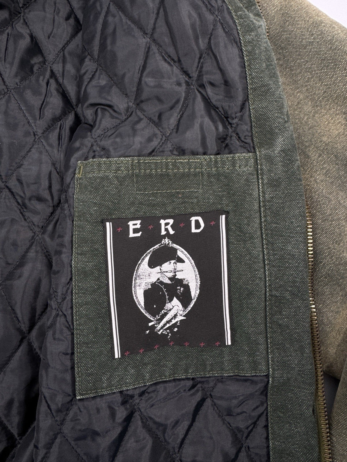 Enfants Riches Deprimes War Started Hooded Work Denim Jacket, photo 10