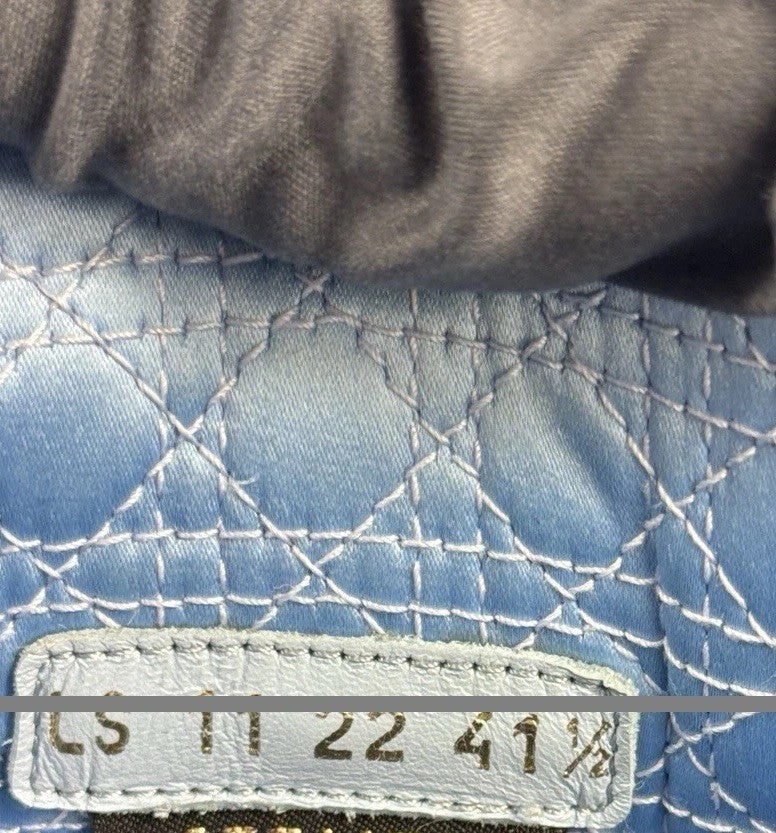 Dior x ERL 1 Of 470 Limited B9S Skater Kumo Cannage Satin Sneakers, photo 6