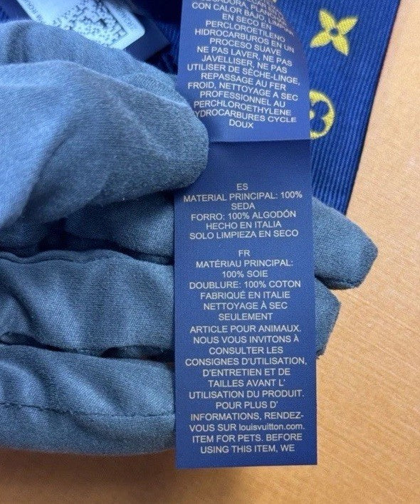 Louis Vuitton Silk Dog Bandana GI1254, photo 3