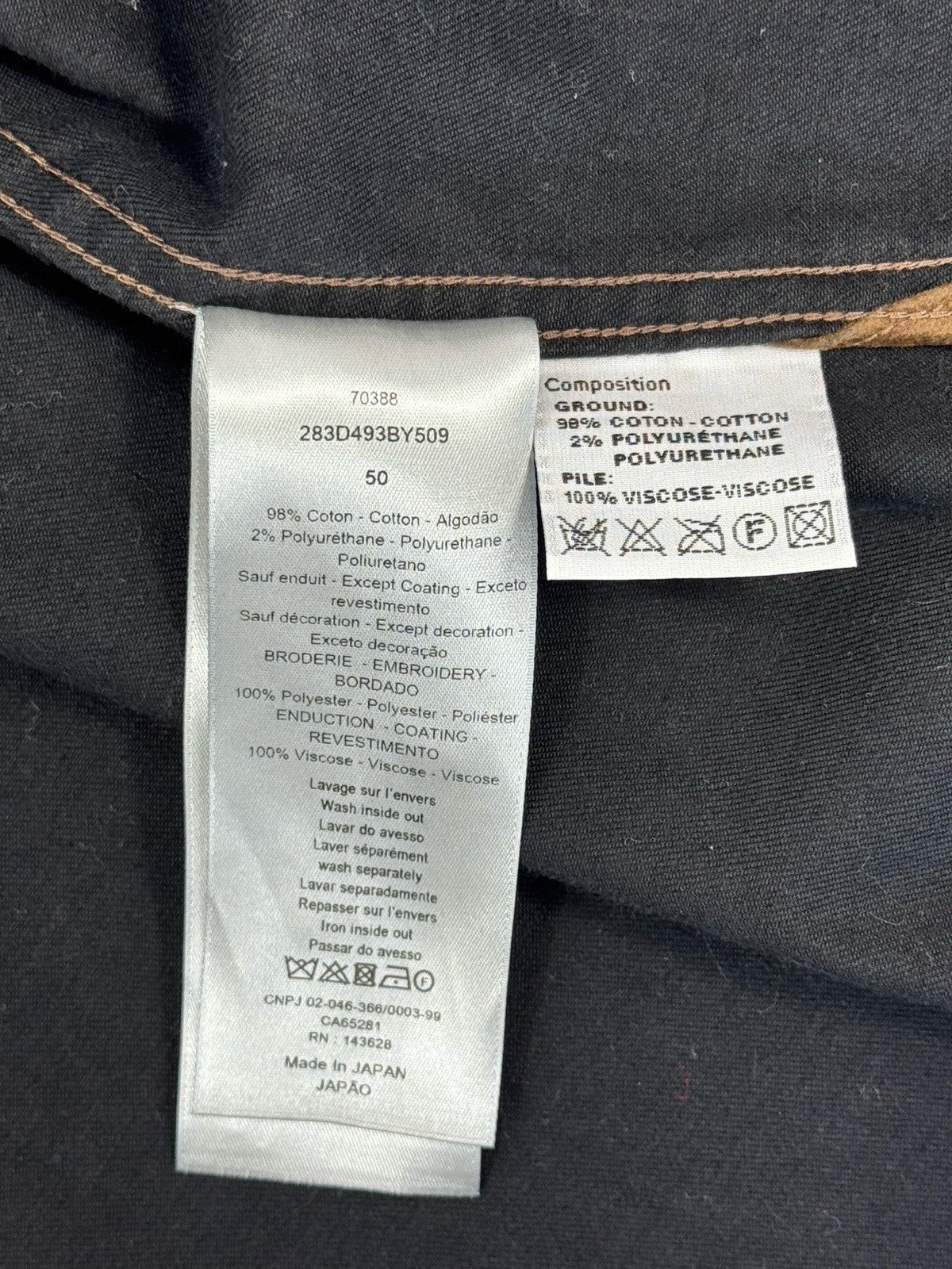 Dior x Travis Scott Cactus Jack Logo Embroidered Suede Jacket, photo 8