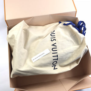 Louis Vuitton Illusion Keepall Bandouliere 50 M59713 Blue / Pink Leather Bag، الصورة 18