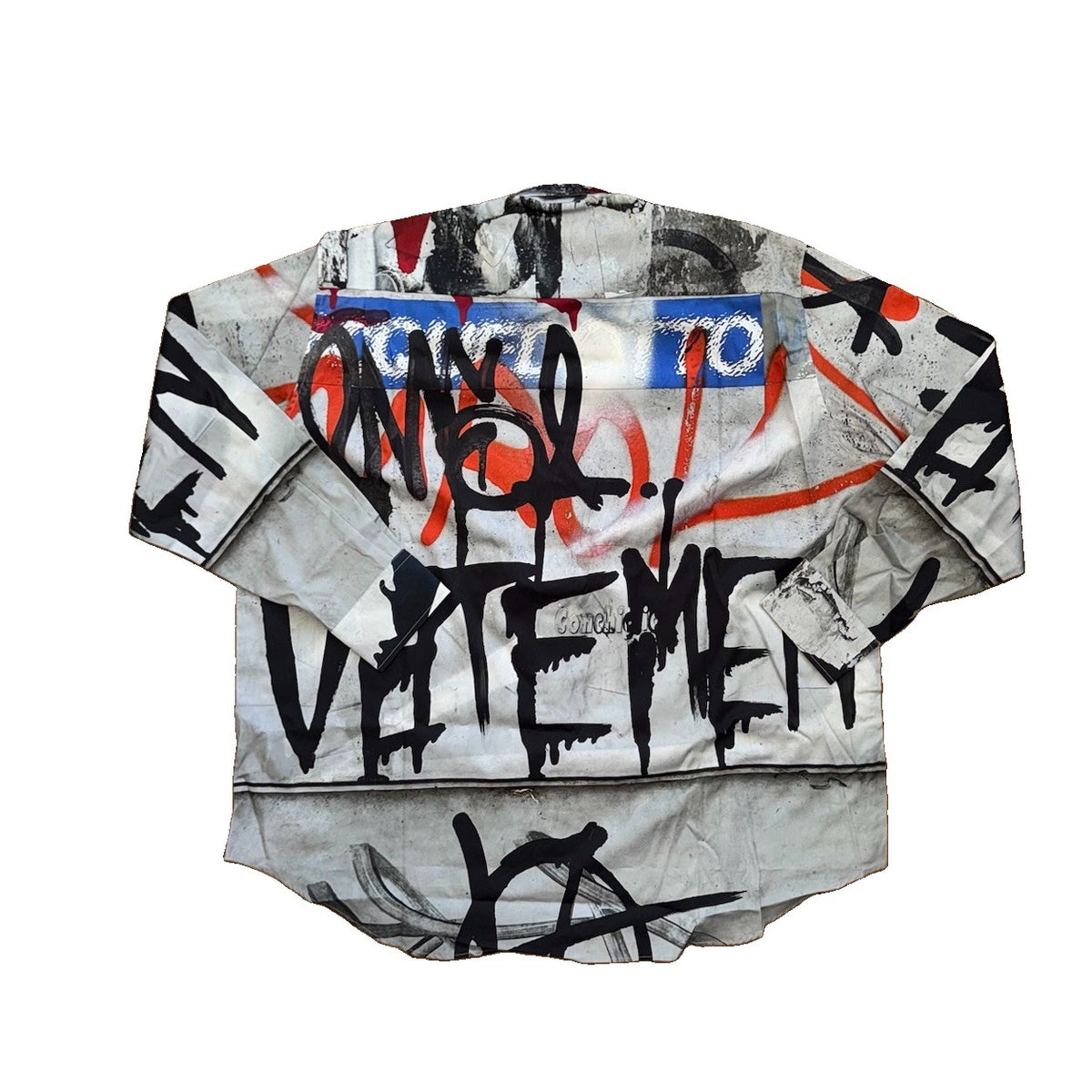 Vetements Graffiti Print Shirt, photo 2