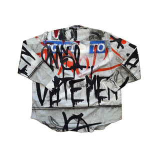 Vetements Graffiti Print Shirt, photo 2