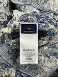 Louis Vuitton x Virgil Abloh 2022 Floral Distressed Denim Jacket، الصورة 12