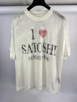 Satoshi Nakamoto I Love Satoshi Print T-Shirt, photo 2