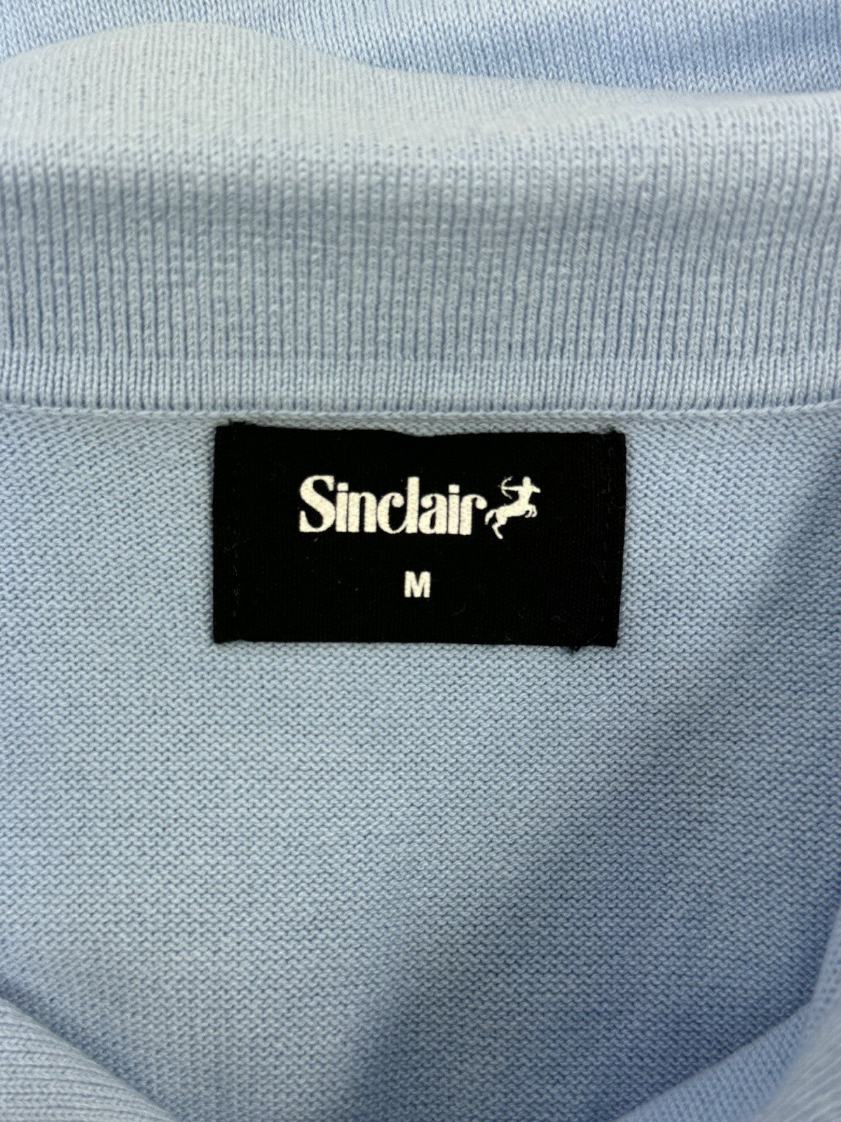 Sinclair Logo Print Short Sleeve Polo T-Shirt, photo 3