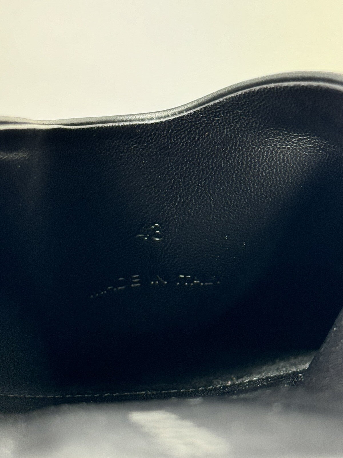 Fear of God Black Leather Backless Mules, photo 8