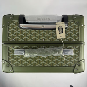 Goyard Limited Edition Hand Painted Numbered Bourget PM Cabin Trolley Suitcase（写真3）