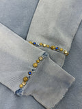 Satoshi Nakamoto Logo Printed Studded Fleece T-Shirt（写真6）