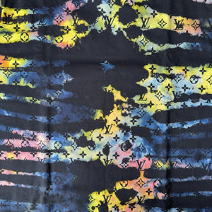 Louis Vuitton by Virgil Abloh Monogram Tie Dye Printed T-Shirt، الصورة 3