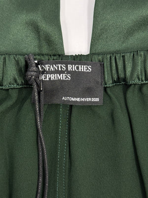 Enfants Riches Deprimes Logo Embroidered Horn Button Silk Pyjama Set, photo 15