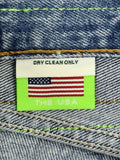 Better With Age Gentlemen’s Triple Wide Long Denim Shorts، الصورة 11