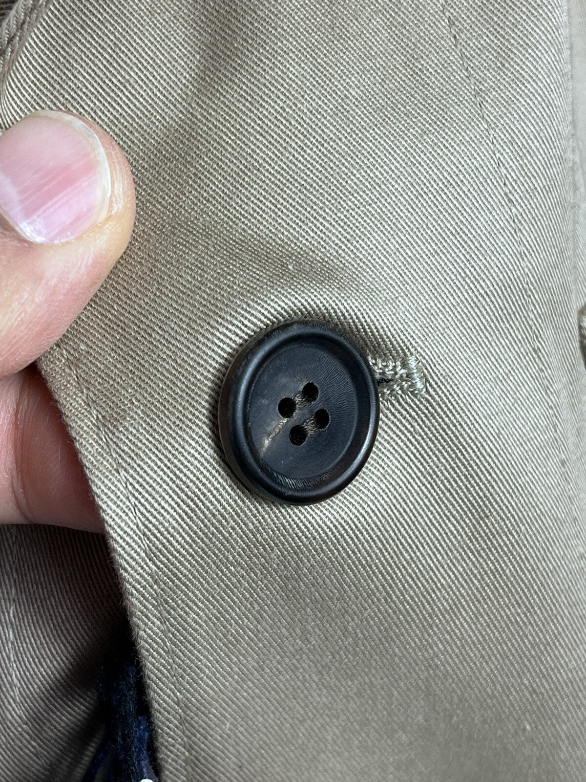 Prada Brown Beige Gabardine Work Jacket, photo 9