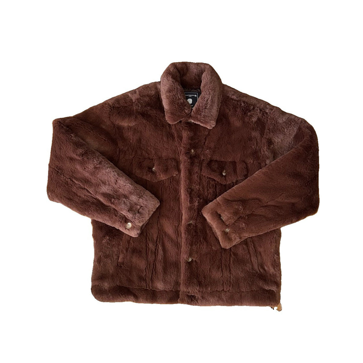Mastermind World Faux Fur Skull Back Jacket, photo 2