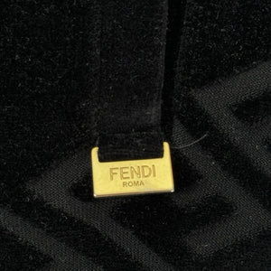 Fendi Logo Print Velvet Jumper &amp; Joggers Set، الصورة 17