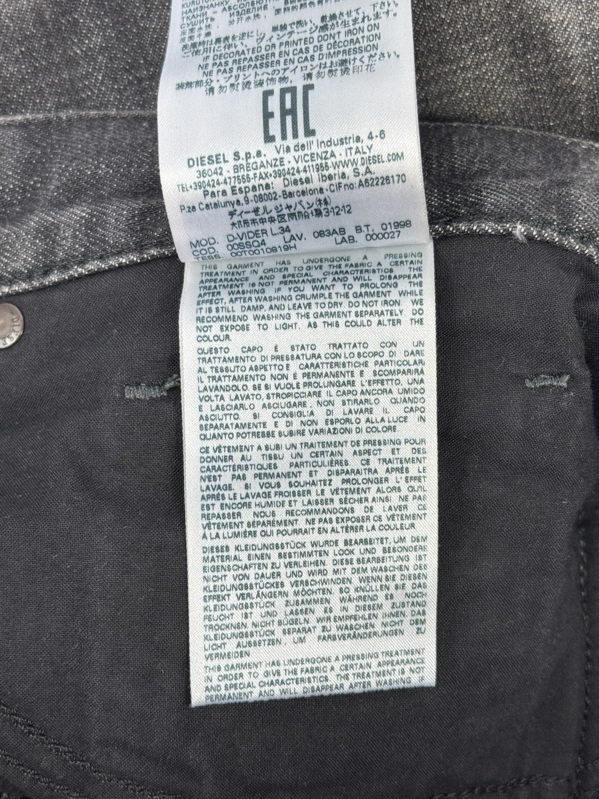 Diesel Distressed Denim Jeans, photo 10