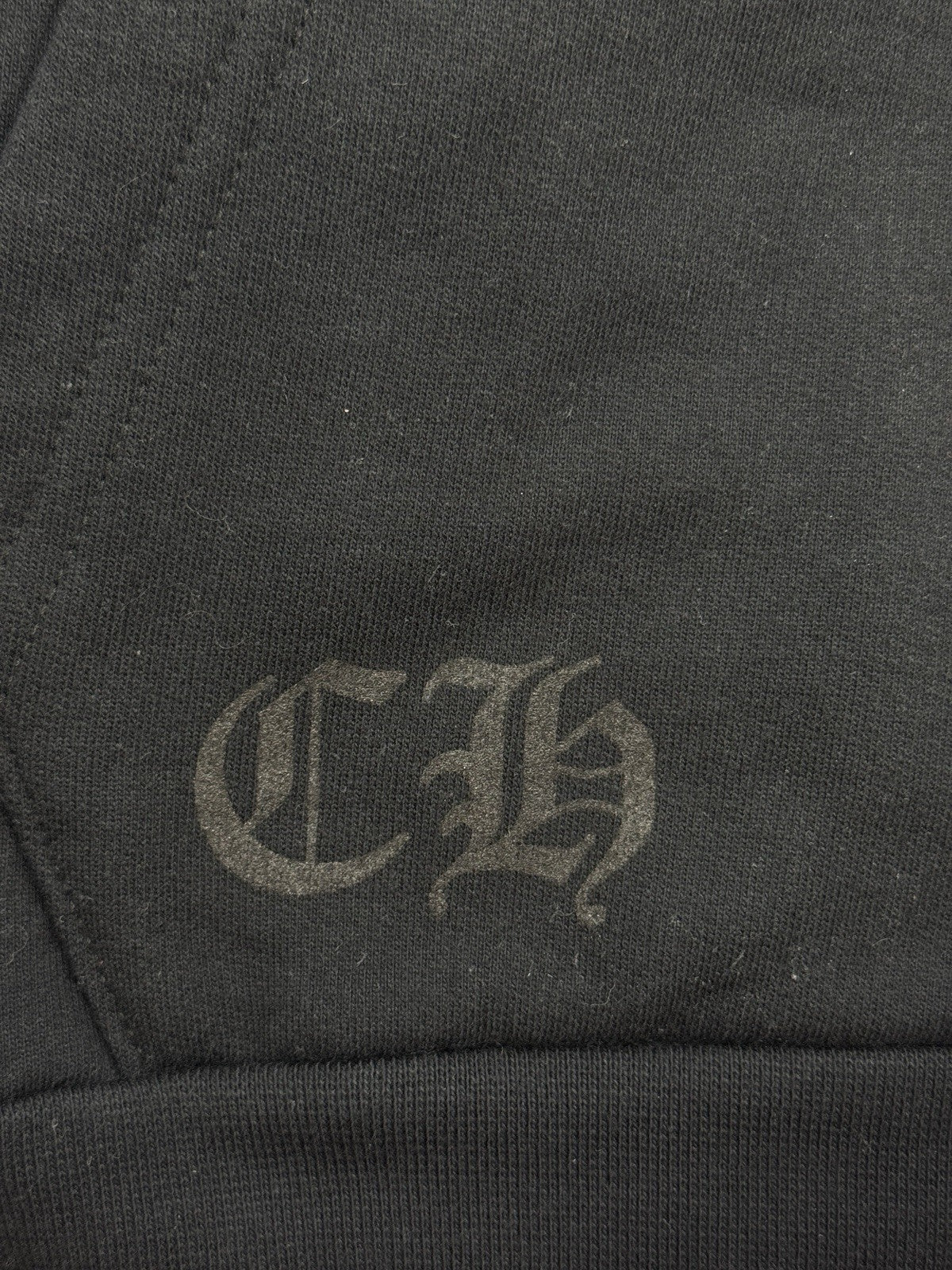 Chrome Hearts Cannes Exclusive Black Logo Print Hoodie, photo 11