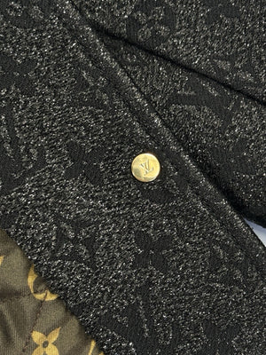 Louis Vuitton Glitter Monogram Bomber Jacket FW22/23, photo 4