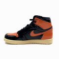 Nike Air Jordan 1 Retro High Black Orange Trainers, photo 1