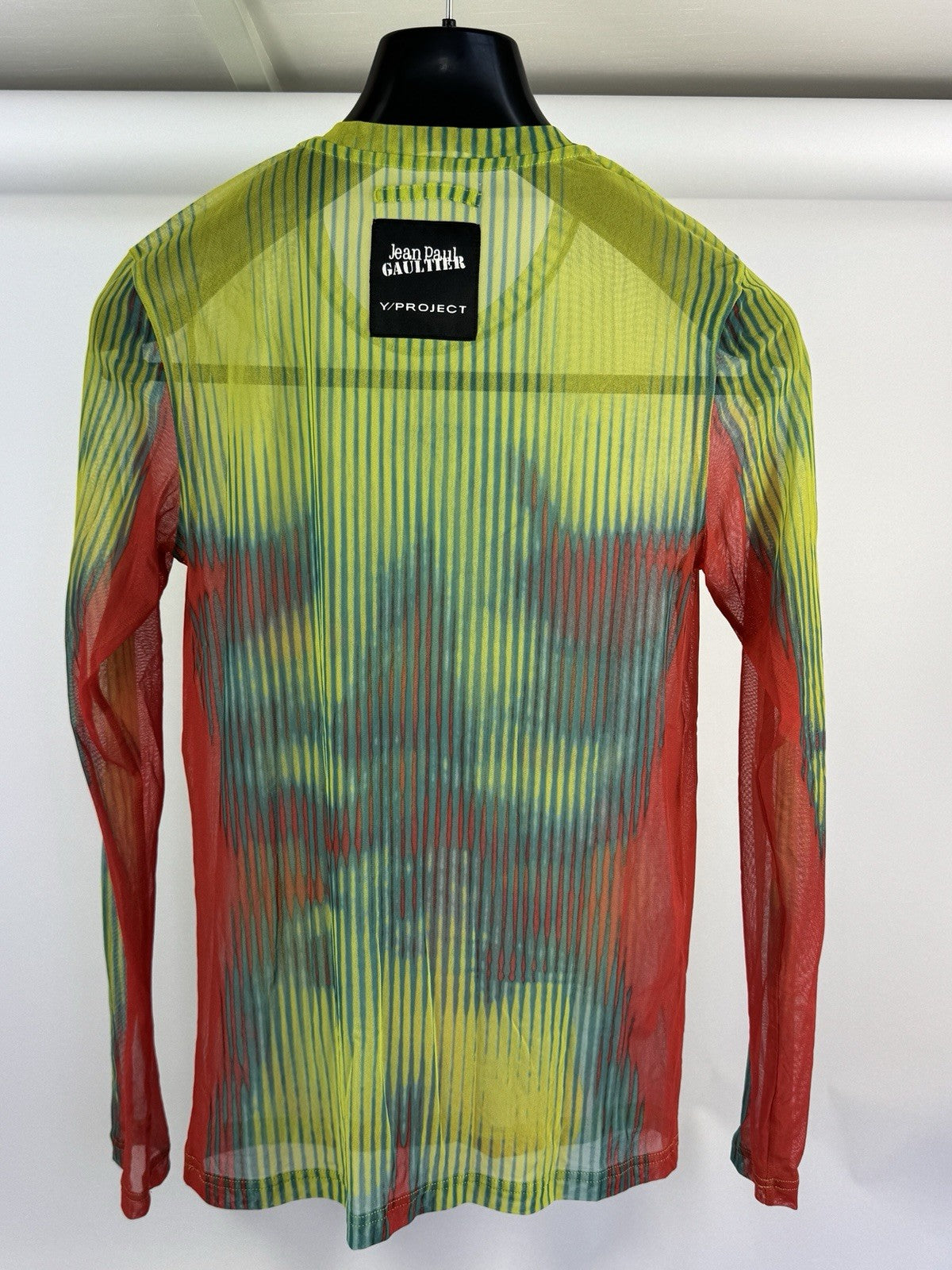 Jean Paul Gaultier x Y/Project ‘Body Morph’ Long Sleeve Mesh Top SS23, photo 4