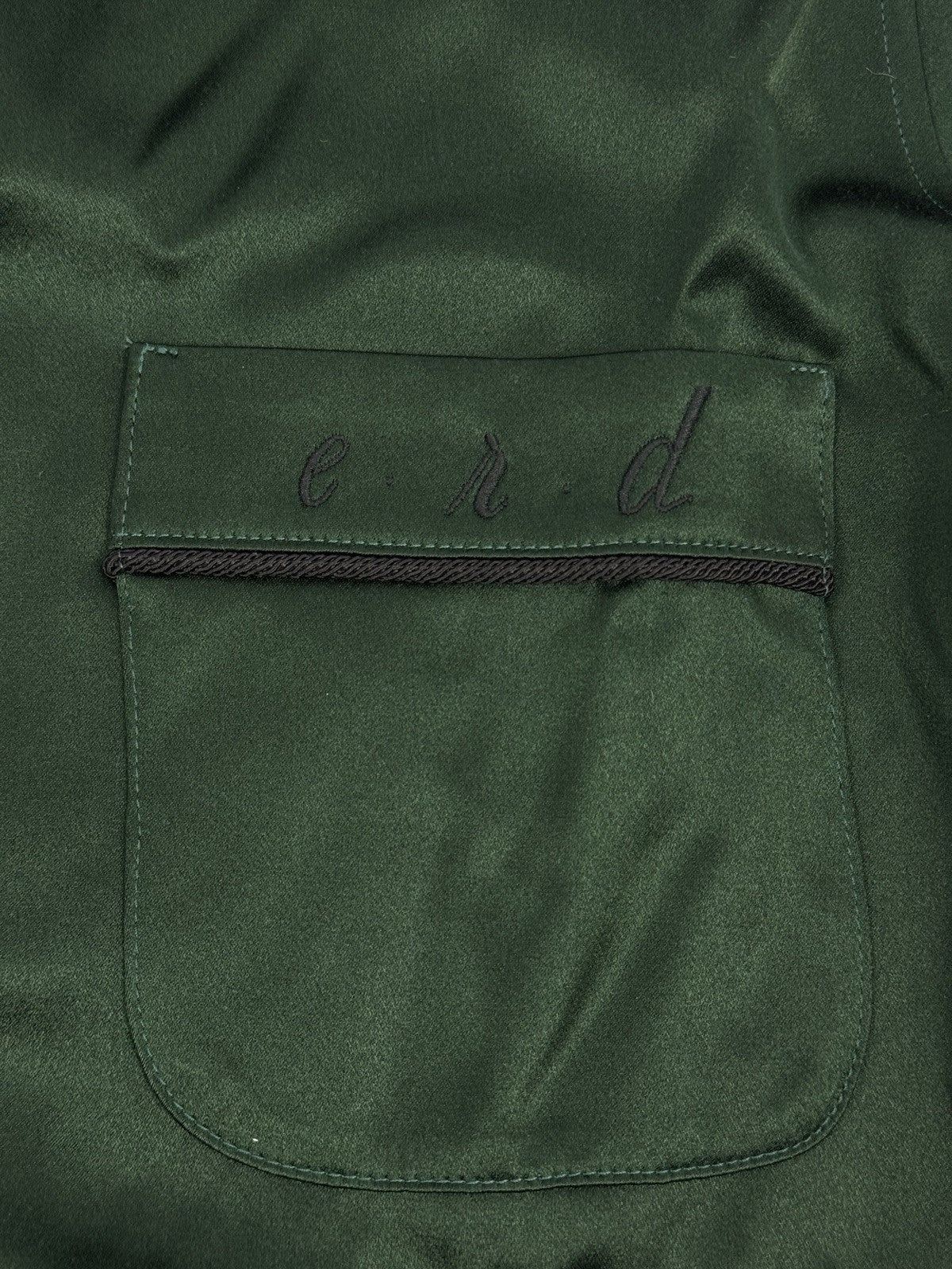 Enfants Riches Deprimes Logo Embroidered Horn Button Silk Pyjama Set, photo 6