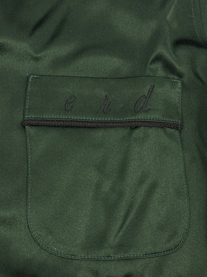 Enfants Riches Deprimes Logo Embroidered Horn Button Silk Pyjama Set, photo 6