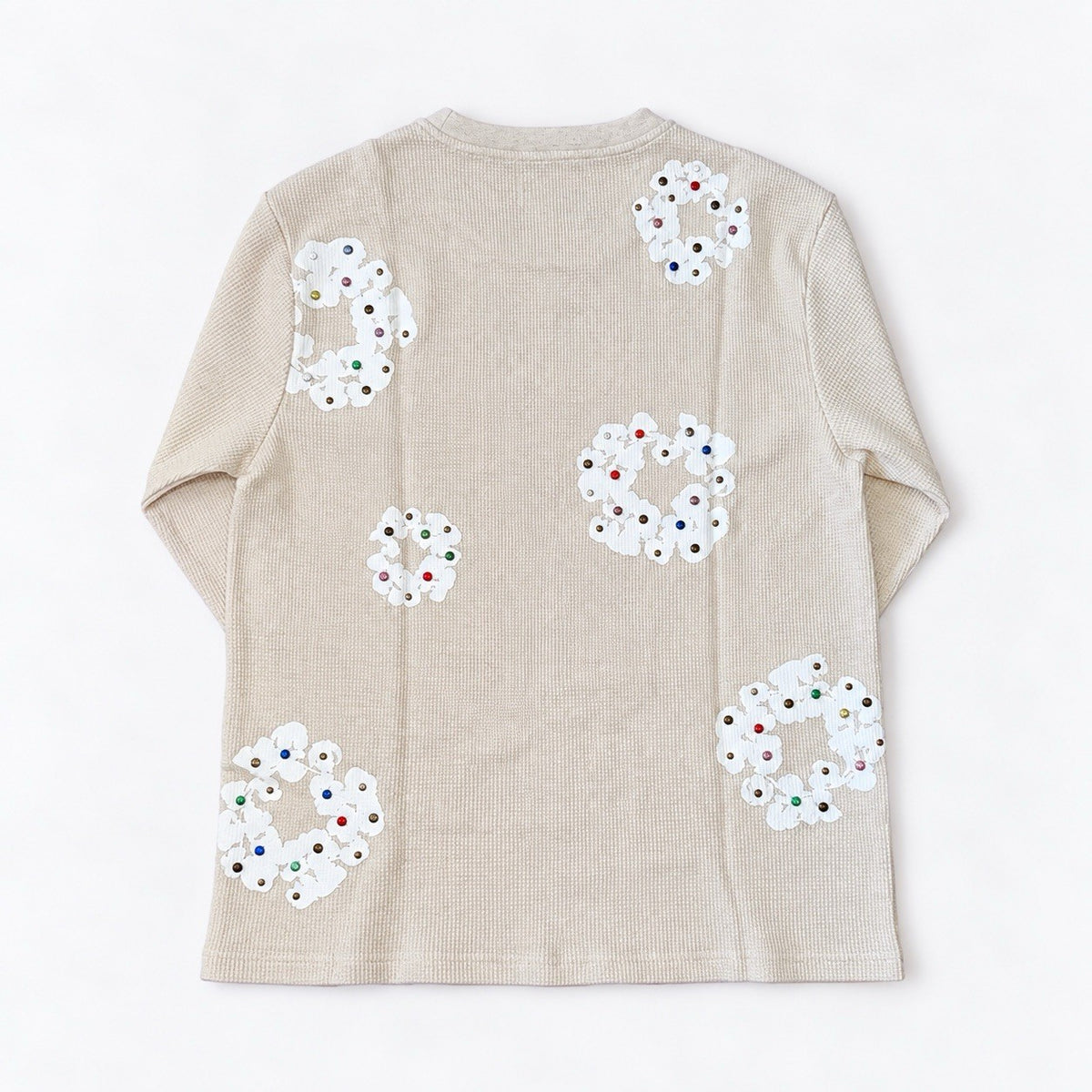 Denim Tears Crystal Detailed Logo T-Shirt, photo 1