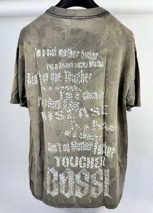 Bossi 1 of 1 Rhinestone Embellished Motley Crue Vintage T-Shirt, photo 6