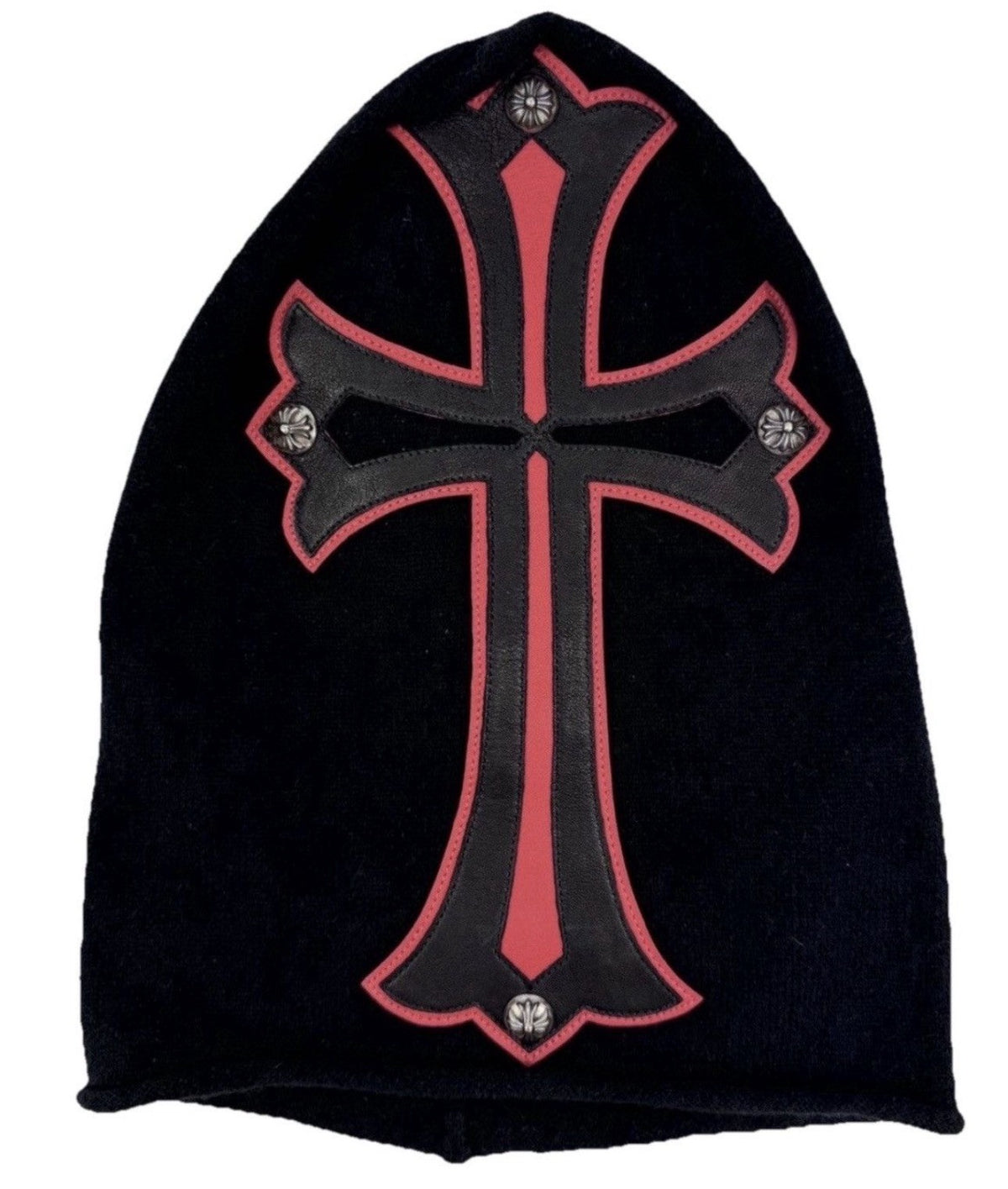 Chrome Hearts Cross Patch And Silver Detailed Beanie, photo 2