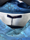 Louis Vuitton x Virgil Abloh Illusion 2054 Blue Hoodie، الصورة 7